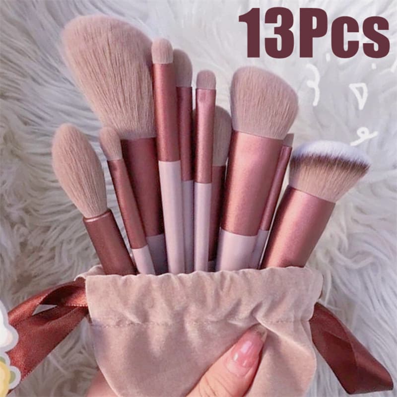 13-piece makeup brush set