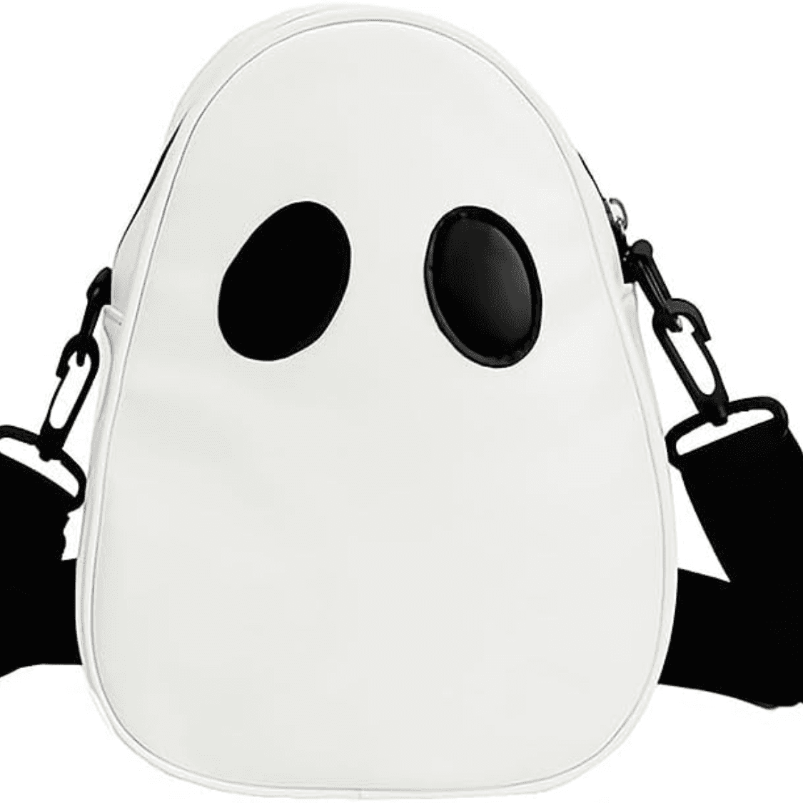 1Pcs Halloween Cute Ghost Purse PU Leather Crossbody Bag Shoulder Bag For Women's Spooky Trick Treat
