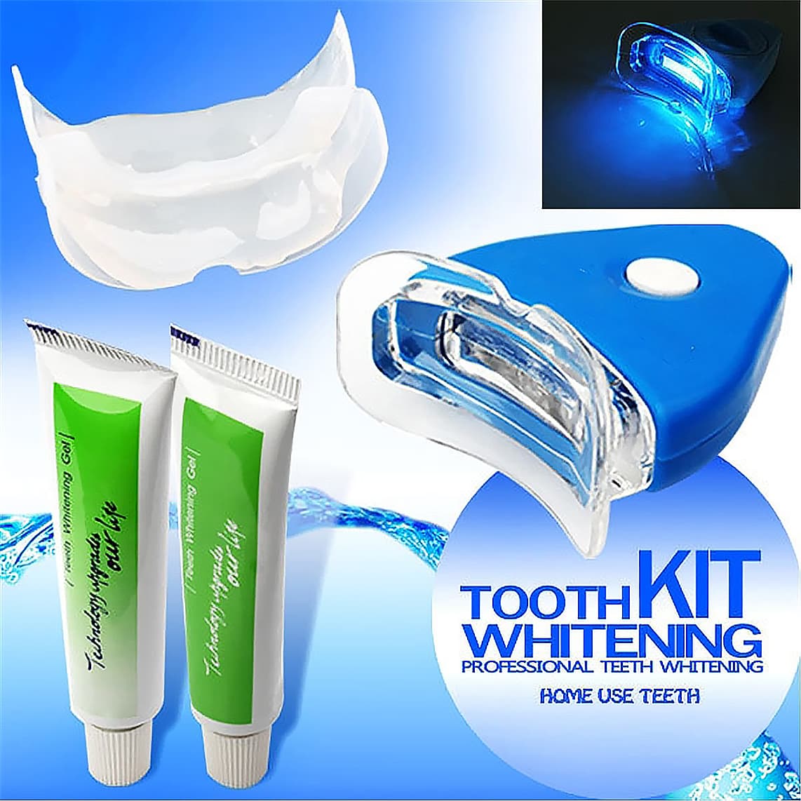 Gel Oral Blanchisseur de Dents Blanchiment Dentaire LED
