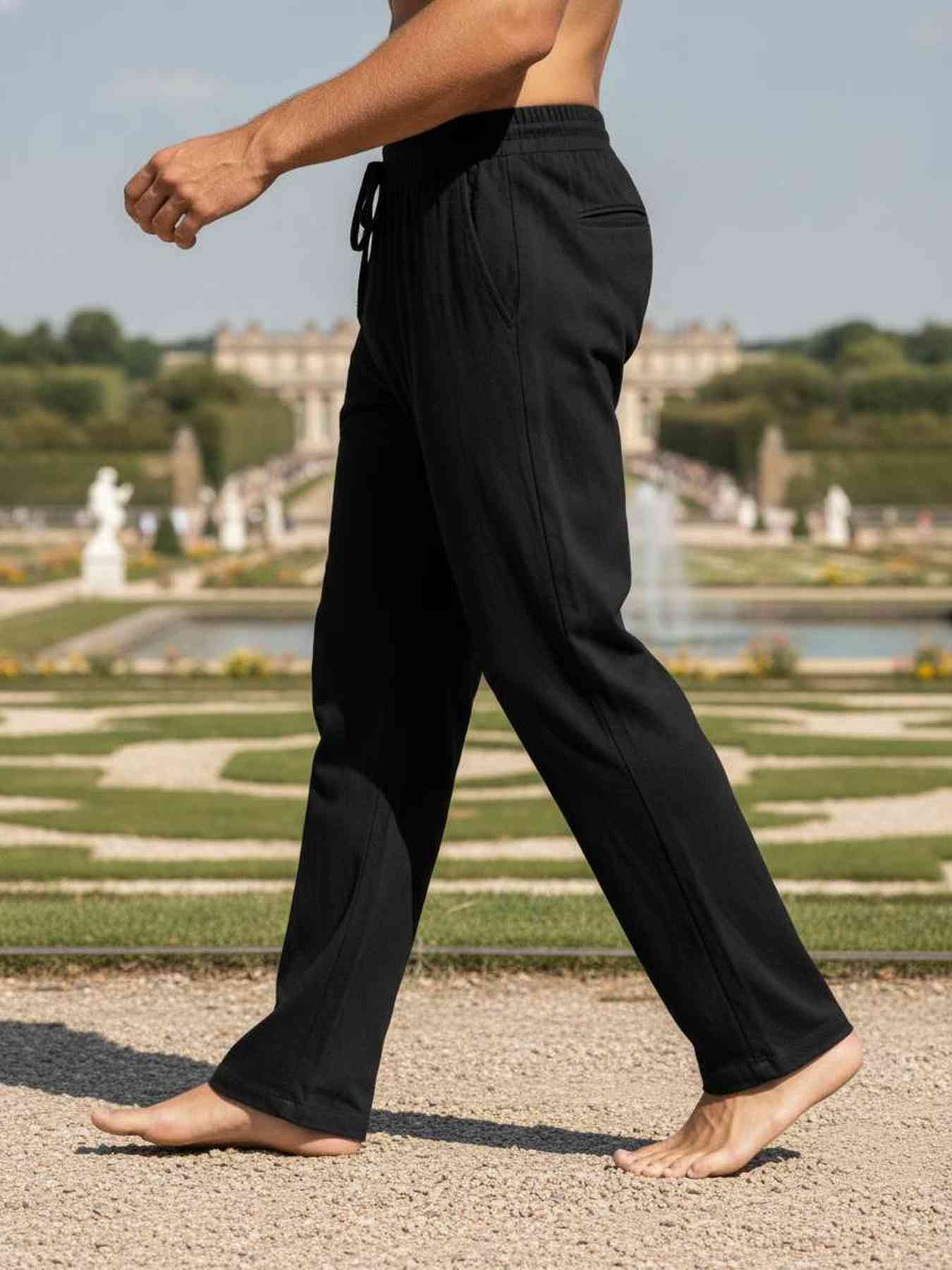 Casual Pants Trendy And Fashionable Casual Pants Men's Pants Men's Pants Long Pants Straight Pants Corduroy Casual Pants Tight-fitting Casual Pants Anti-wrinkle Casual Pants 9-inch Pants Men