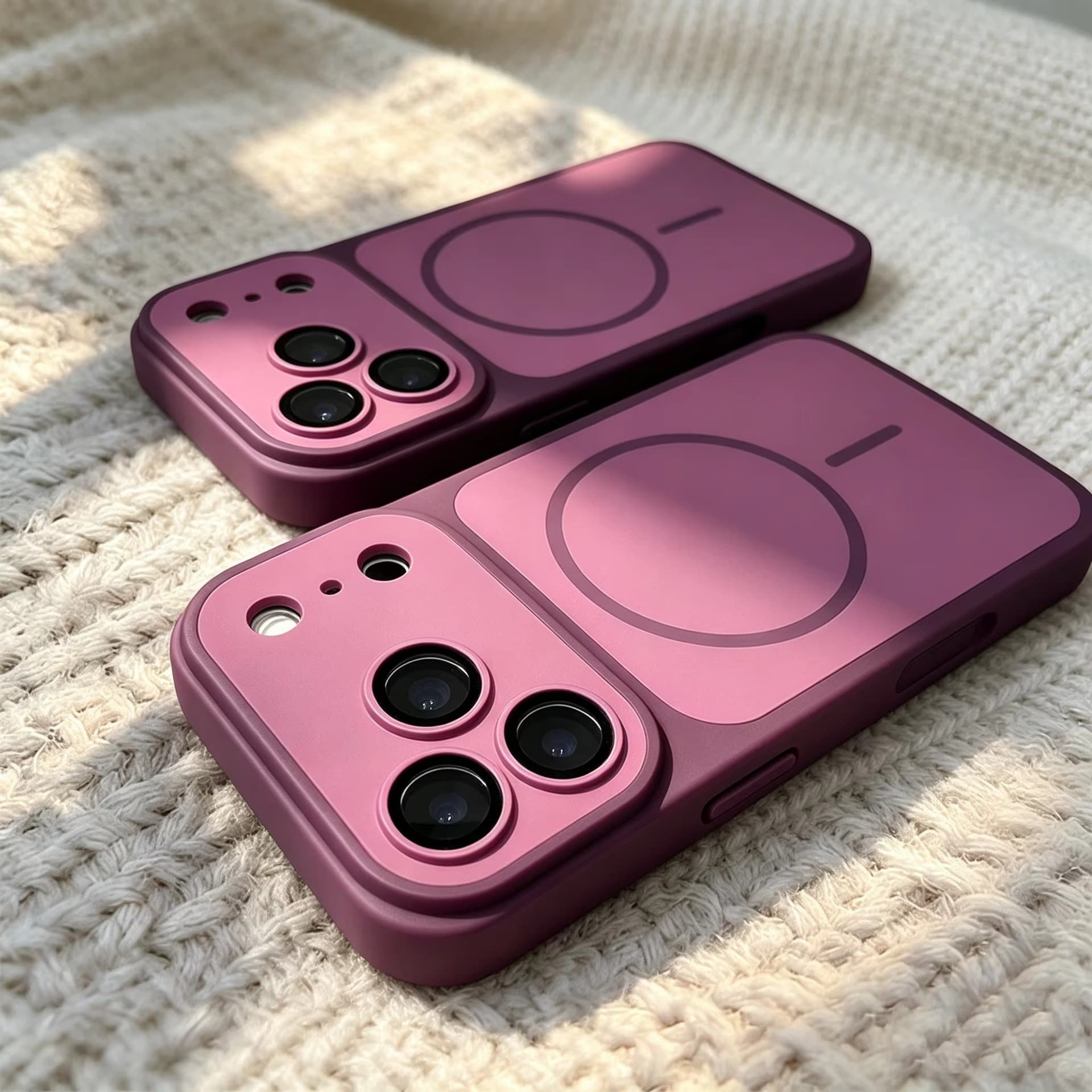 Coque iPhone aimantée double finesse