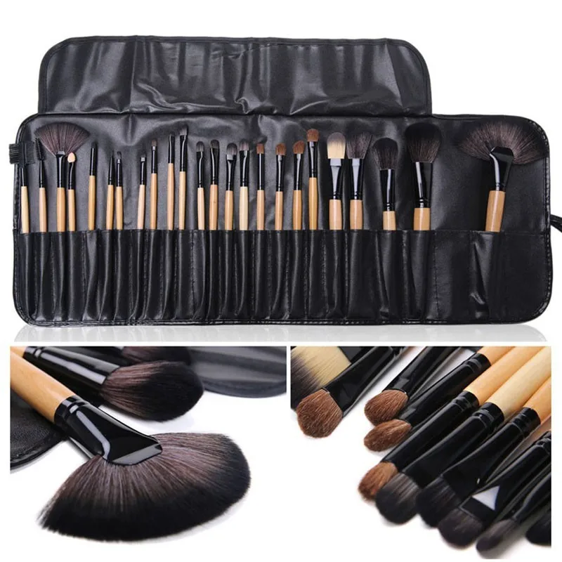 Professional makeup brush set of 24 pieces