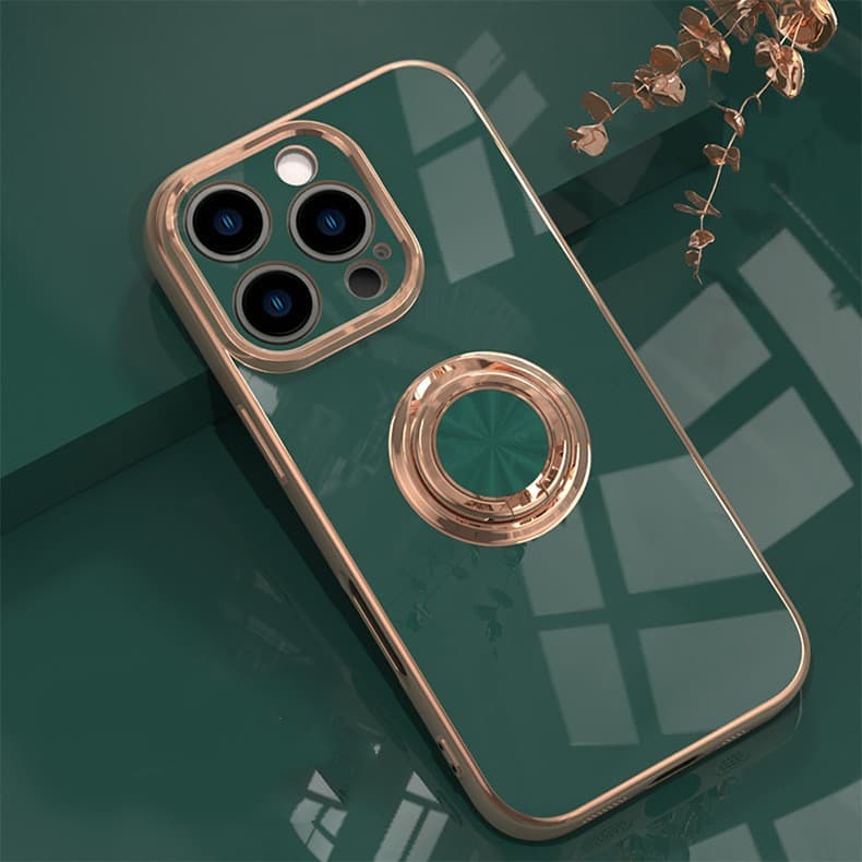 Electroplated car-mounted phone case