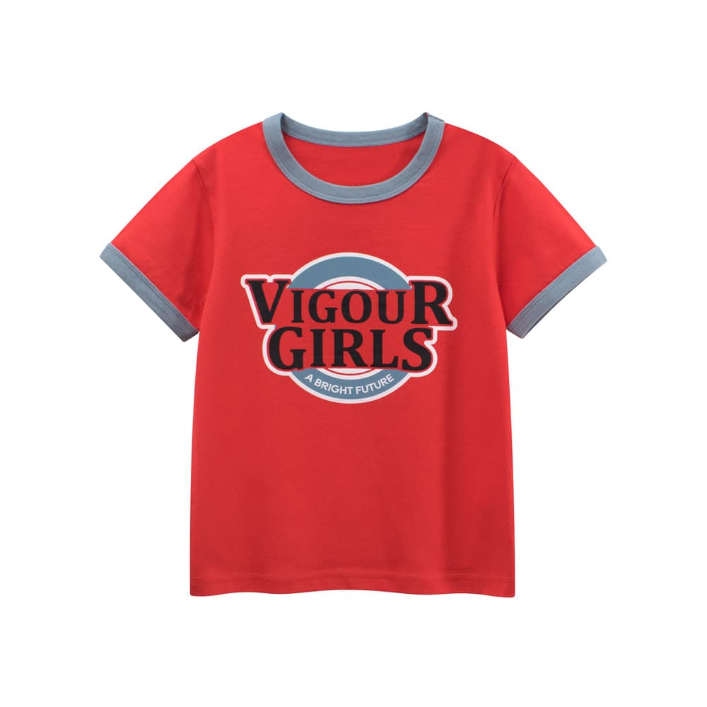 Vêtements pour enfants T-shirt à manches courtes motif dessin animé pour filles vêtements bébé