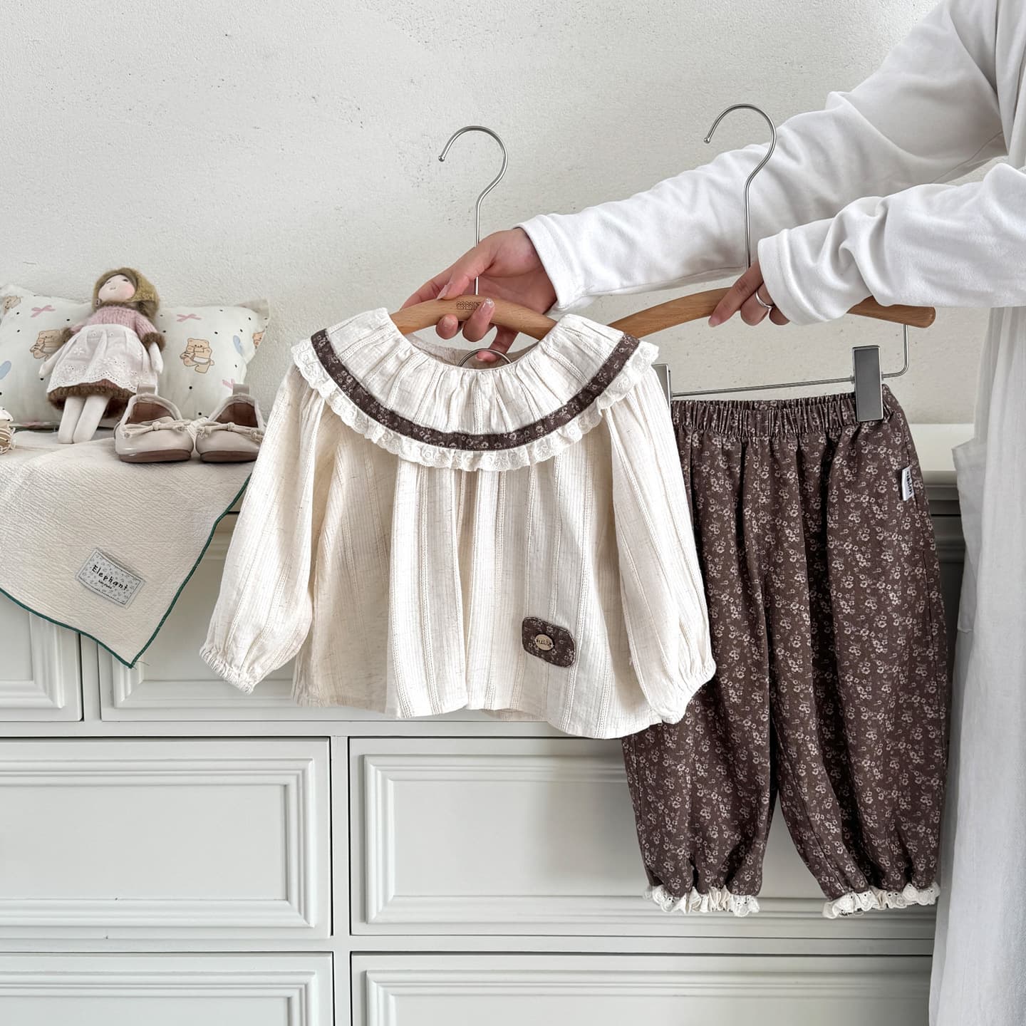Autumn New ArrivalSet Baby Long Sleeve Unisex Baby Fashionable Casual Versatile Outerwear