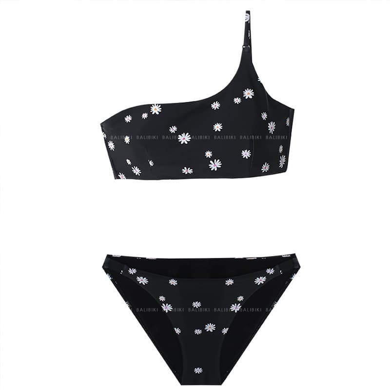 Bikini One-Shoulder Separated Swimsuit Swimwear for Women