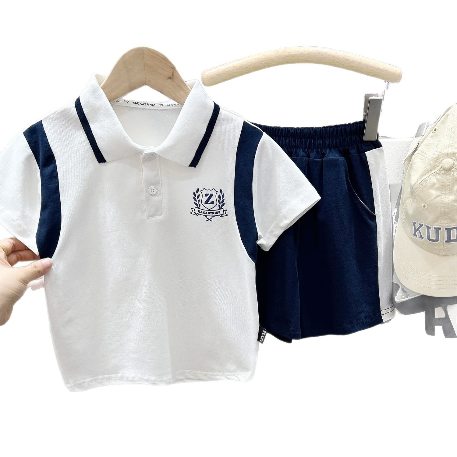 Color-block Clothes Casual Sportswear for Boys Lightweight Summer Wear